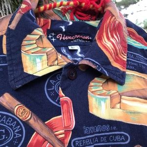 Five Crown Havana Cigars Shirt / Button down